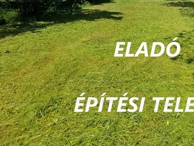 Eladó lakóövezeti telek - Zánka, Veszprém megye