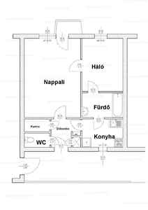 Eladó tégla lakás - Dunaújváros, Kodály Zoltán utca