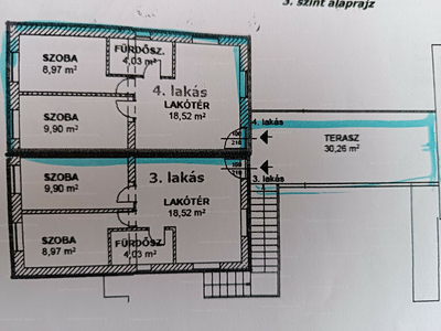 Eladó tégla lakás - Érd, Bajcsy-Zsilinszky út