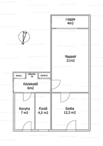 Eladó tégla lakás - Kaposvár, Petőfi utca 62.