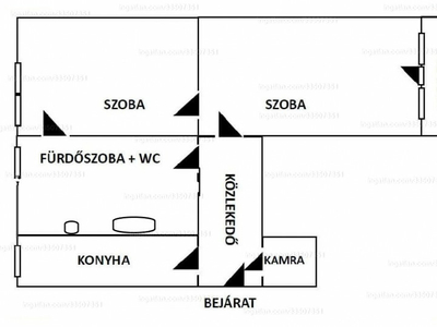 Eladó tégla lakás - Szolnok, Glykais Gyula utca 26.