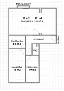 Eladó tégla lakás - XIV. kerület, Istvánffy utca