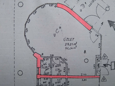 Eladó üzletházban üzlethelyiség - Pécs, Rákóczi út 46.