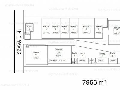 Kiadó raktárhelyiség - X. kerület, Száva utca