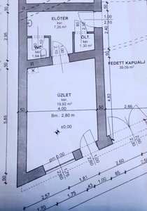 Kiadó utcai bejáratos üzlethelyiség - Eger, Szvorényi utca 45.