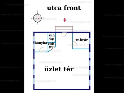 Kiadó utcai bejáratos üzlethelyiség - Gyöngyös, Bornemissza Gergely utca