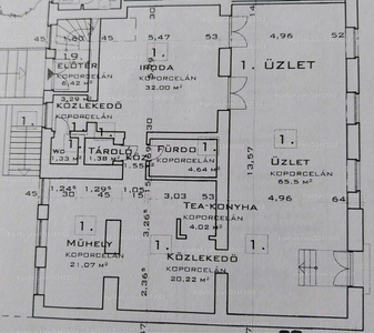 Kiadó utcai bejáratos üzlethelyiség - Pécs, Szabadság utca