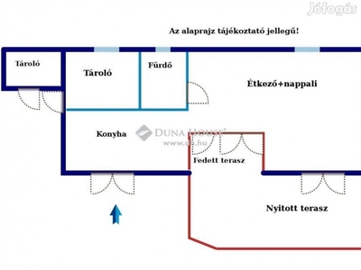 Ráckevei eladó 90 nm-es ház