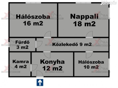 Szegeden, Baktóban, felújítandó Kádárkocka típusú Családi ház Eladó!