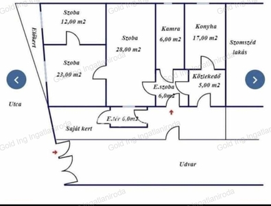 6. kerület, Békéscsaba, ingatlan, ház, 102 m2, 8.900.000 Ft