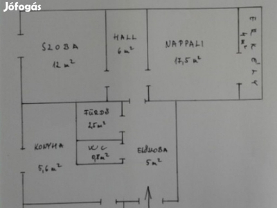 Eladó első emeleti 2+1es panel lakás erkéllyel! - Szeged