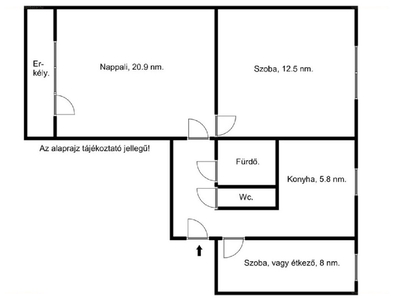 Tarján, Szeged, ingatlan, lakás, 60 m2, 29.500.000 Ft