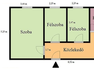 Budapest, ingatlan, lakás, 59 m2, 51.000.000 Ft