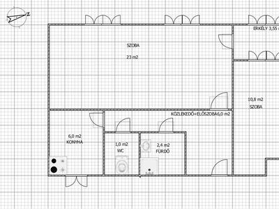 Szolnok, ingatlan, lakás, 49 m2, 21.800.000 Ft