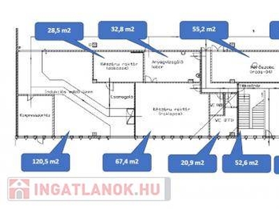 Kiadó iroda/üzlethelyiség Győr, Győrszabadhegy, 3 500 Euro