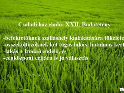 Eladó családi ház - XXII. kerület, Baross Gábor-telep