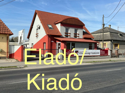 Eladó utcai bejáratos üzlethelyiség - Győr, Szent Imre út