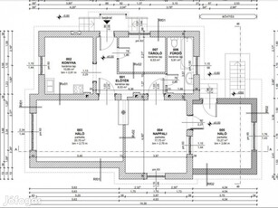 Dunakeszi frekventált részén 86nm2 családi ház eladó 581nm2 telken