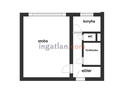 Petőfi-lakótelep, Kiskunfélegyháza, ingatlan, lakás, 33 m2, 17.900.000 Ft