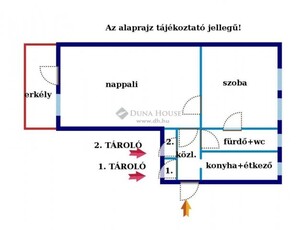 Eladó téglalakás Budapest, IX. kerület, Aranyvirág sétány, 3. emelet