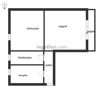 Erzsébetfalva, Budapest, ingatlan, lakás, 55 m2, 32.500.000 Ft