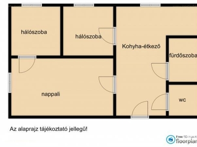 Makkosház, Szeged, ingatlan, lakás, 64 m2, 39.000.000 Ft