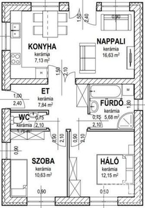 újépítésű, Tiszasziget, ingatlan, ház, 62 m2, 43.990.000 Ft