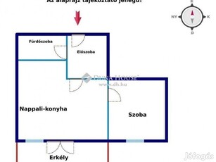 35 nm-es lakás eladó Fonyód #4785641