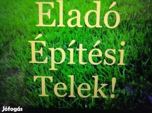 ELADÓ ÉPÍTÉSI TELEK ADONY CSENDES ASZFALTOZOTT UTCÁJÁBAN