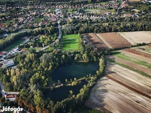 Tóparti telek Kimle központjában