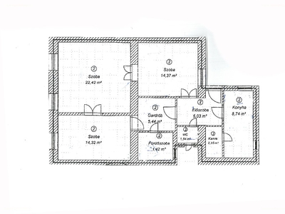 Belső-Ferencváros, Budapest, ingatlan, lakás, 80 m2, 88.000.000 Ft