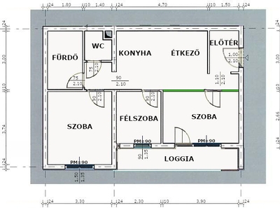 Palotaváros, Székesfehérvár, ingatlan, lakás, 57 m2, 41.000.000 Ft