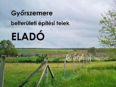 Eladó telek Győrszemere