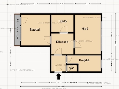 Szentendre, ingatlan, lakás, 55 m2, 41.000.000 Ft