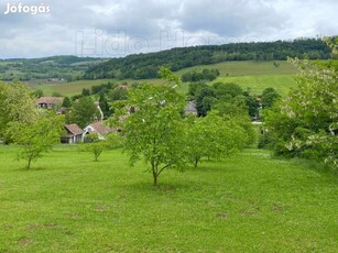 SOMOGYI TÁJRA PANORÁMÁS ÉPÍTÉSI TELEK LULLÁN!