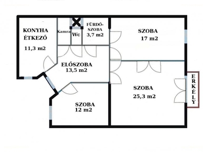 Angyalföld, Budapest, ingatlan, lakás, 86 m2, 43.900.000 Ft