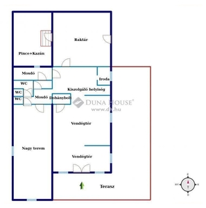 Bakonybánk, ingatlan, üzleti ingatlan, 150 m2, 13.000.000 Ft