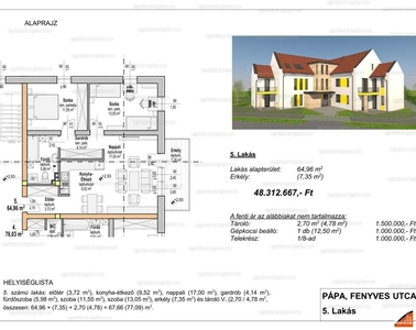 Pápa, Fenyves utca 41.