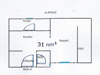 Maklárihóstya, Eger, ingatlan, lakás, 31 m2, 22.000.000 Ft