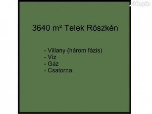 Röszkén dupla építési telek eladó! - Röszke