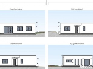 Zalaegerszegen, zöldövezetben, új építésű modern családi ház eladó!