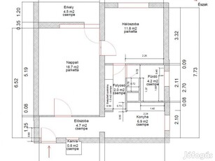 Eladó lakás BP. X. Óhegy Szőlőhegy utca 52m2