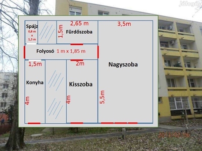 Cserélnénk, Szeged-Tarjáni, kis lakást + 16 nm garázzsal együtt - Szeged, Csongrád-Csanád - Lakás