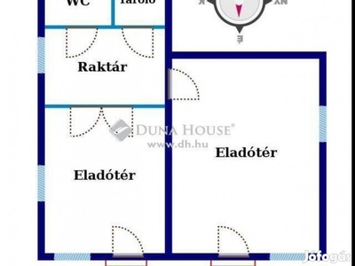 Eladó 50 nm-es üzlethelyiség Debrecen #4585563