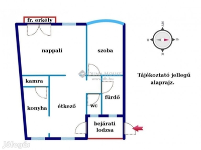 Belvárosi, jól élhető lakás