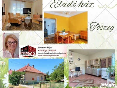 Eladó családi ház- Tószeg