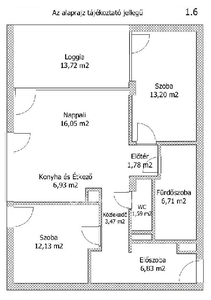 újépítésű, Keszthely, ingatlan, lakás, 75 m2, 98.440.000 Ft