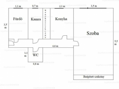 Eladó csúsztatott zsalus - XIV. kerület, Nagy Lajos király útja