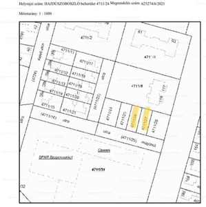 Eladó lakóövezeti telek - Hajdúszoboszló, Hőforrás utca 121.