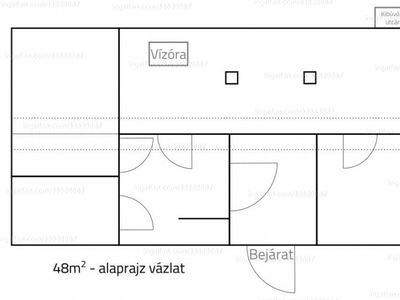 Eladó önálló garázs - Székesfehérvár, Király sor 67.